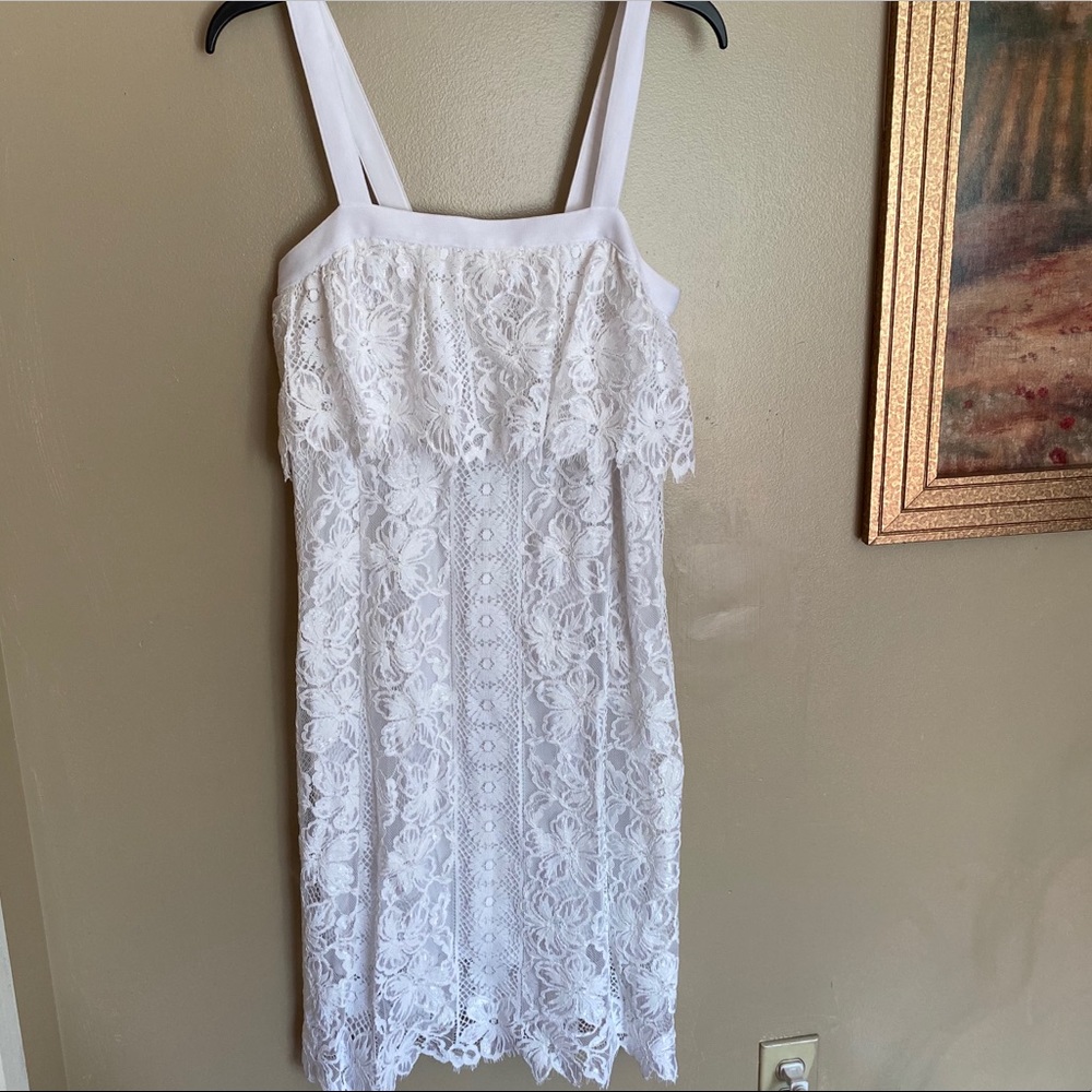 White Tracy Reese dress